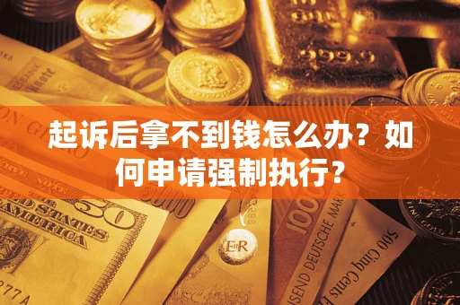 济南起诉后拿不到钱怎么办？如何申请强制执行？