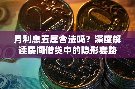 济南月利息五厘合法吗？深度解读民间借贷中的隐形套路