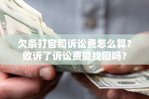 济南欠条打官司诉讼费怎么算？败诉了诉讼费能找回吗？