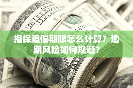 济南担保追偿期限怎么计算？逾期风险如何规避？