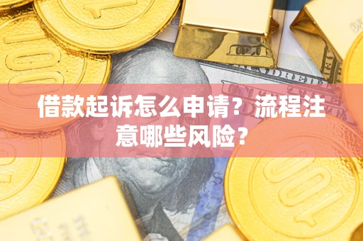 济南借款起诉怎么申请？流程注意哪些风险？